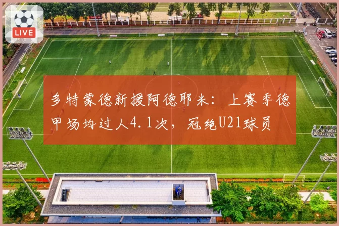 多特蒙德新援阿德耶米:上赛季德甲场均过人4.1次,冠绝U21球员
